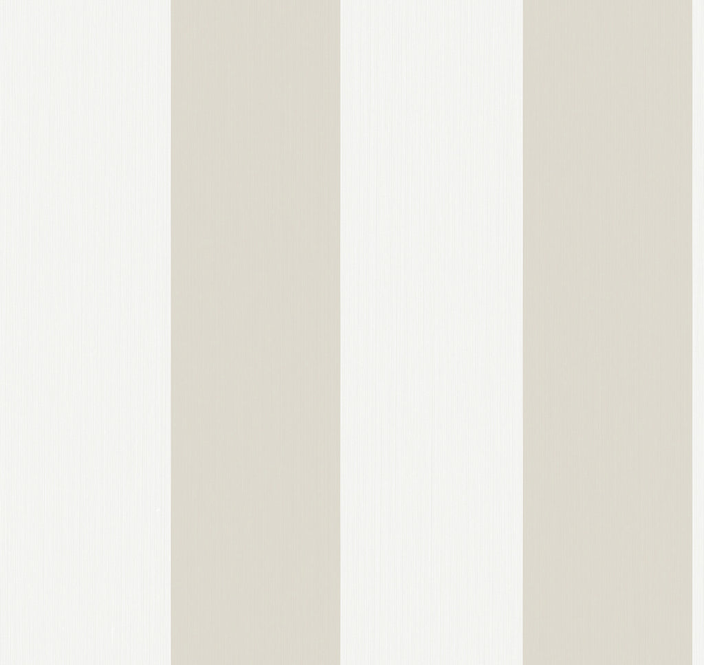 Malibu Dylan Striped Stringcloth Wallpaper - Contemporary Striped - Stone | Malibu Wallpaper