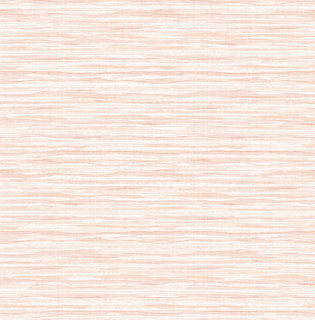 Malibu Skye Wave Stringcloth Wallpaper - Coastal Sisal - Sunrise Sky | Malibu Wallpaper