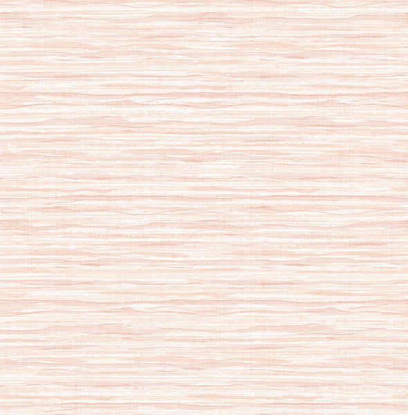 Malibu Skye Wave Stringcloth Wallpaper - Coastal Sisal - Sunrise Sky | Malibu Wallpaper