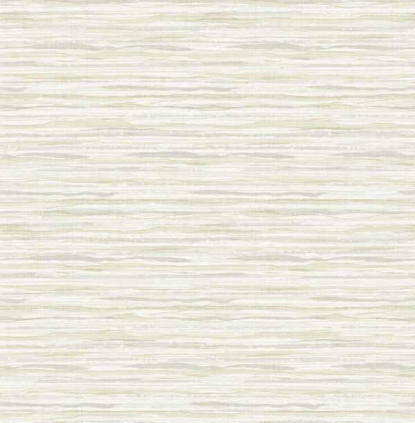 Skye Wave Stringcloth Coastal Sisal - Early Clouds | Architectural Wallcoverings