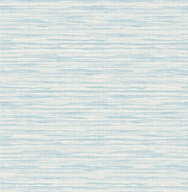 Skye Wave Stringcloth Coastal Sisal - Morning Surf | Architectural Wallcoverings
