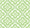Malibu Talia Botanical Medallion Wallpaper - Contemporary Geometric - Kiwi Green | Malibu Wallpaper