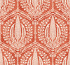 Malibu Cyrus Harvest Wallpaper - Country Botanical - Red Terracotta | Malibu Wallpaper