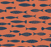 Malibu Bay Fish Wallpaper - Coastal Animal Print - Coral Reef | Malibu Wallpaper