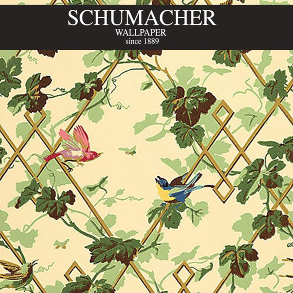 Authorized Dealer of 5004393 by Schumacher Wallpaper at Designer Wallpapers and Fabrics, Your online resource since 2007