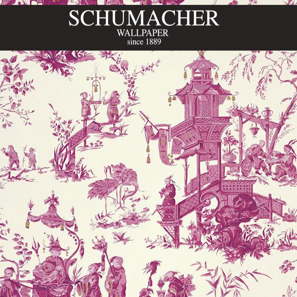 Authorized Dealer of 5007001 by Schumacher Wallpaper at Designer Wallpapers and Fabrics, Your online resource since 2007