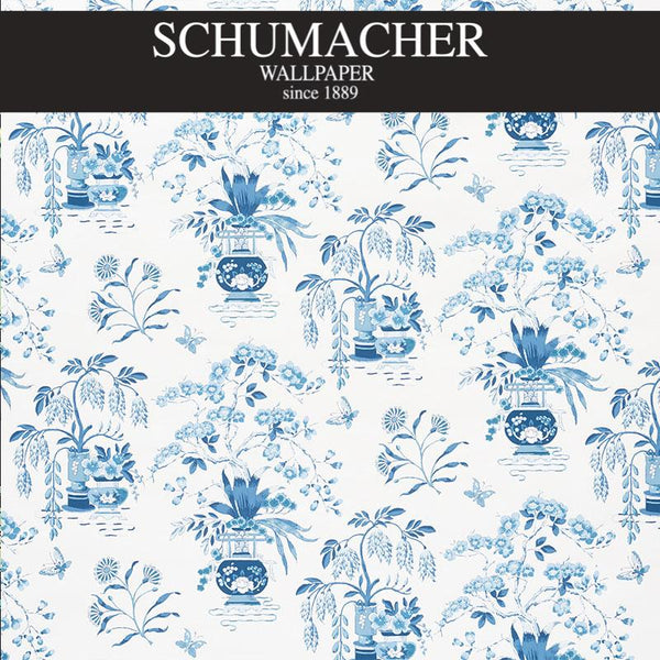 Authorized Dealer of 5009080 by Schumacher Wallpaper at Designer Wallpapers and Fabrics, Your online resource since 2007