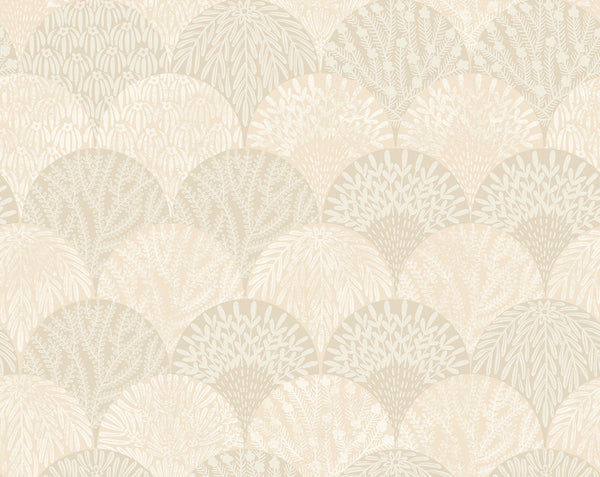 Herb Garden Wallcovering Parchment — Scalamandre