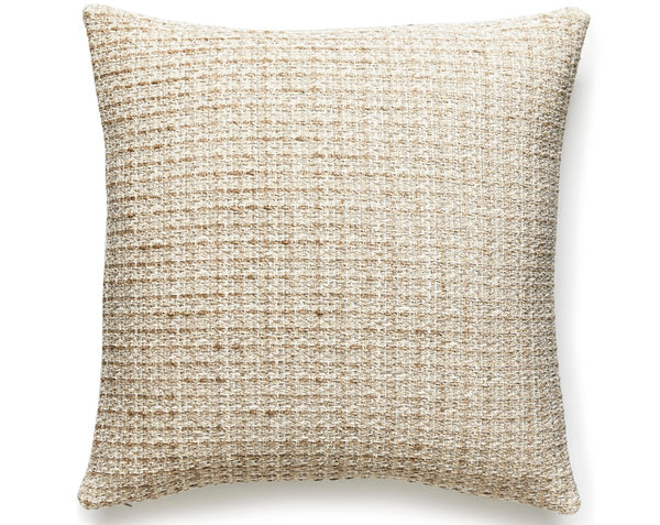 Highland Chenille Pillow Square 22X22 Oatmilk | Scalamandre