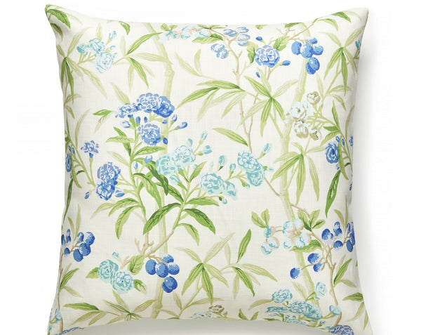 Lanai Outdoor Pillow Square 22X22 Lagoon | Scalamandre