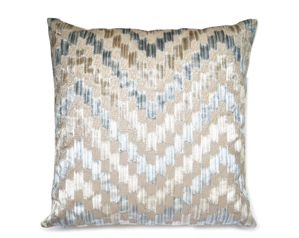 Ankara Pillow Square 22X22 Cloud | Scalamandre