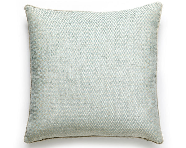 Cortona Chenille Pillow Square 22X22 Mineral | Scalamandre
