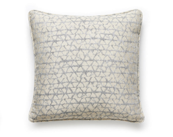 Kanoko Pillow Square 22X22 Mineral | Scalamandre