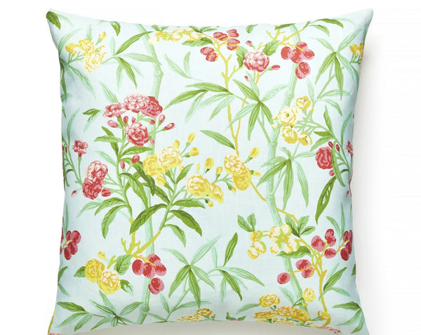 Lanai Outdoor Pillow Square 22X22 Passion Fruit | Scalamandre