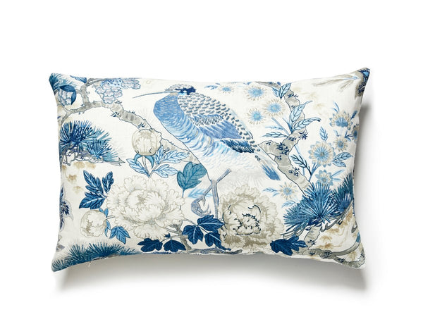 Shenyang Pillow Lumbar 14X22 Porcelain | Scalamandre