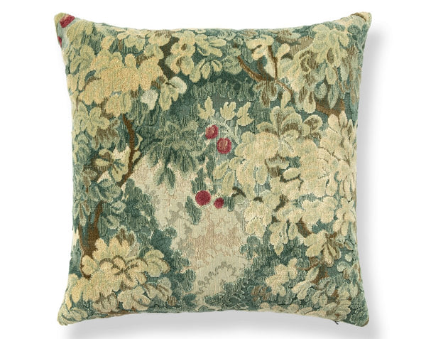 Marly Pillow Square 22X22 Blue Greens | Scalamandre