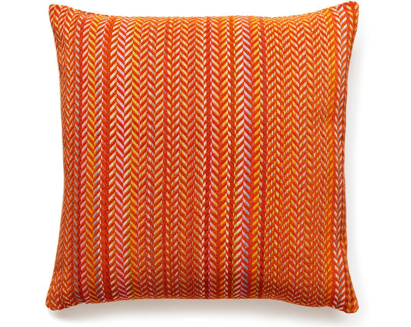 Arrow Stripe Pillow Square 22X22 Calypso | Scalamandre