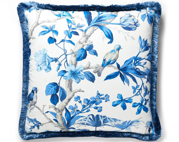Belize Pillow Square 22X22 Porcelain | Scalamandre