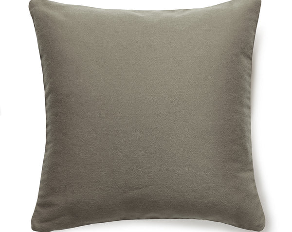 Dapper Flannel Pillow Square 22X22 Stonehenge | Scalamandre