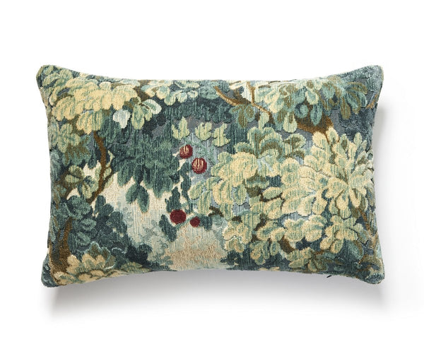 Marly Pillow Lumbar 14X22 Blues | Scalamandre
