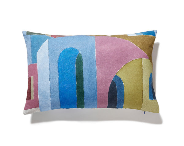 Riad Pillow Lumbar 14X22 Jewel | Scalamandre