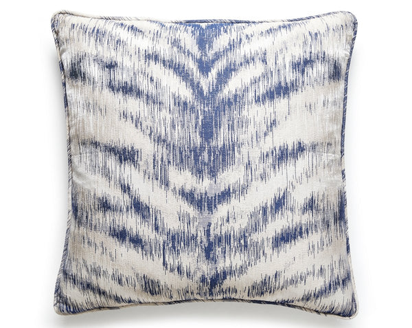 Safari Weave Pillow Square 22X22 Indigo | Scalamandre