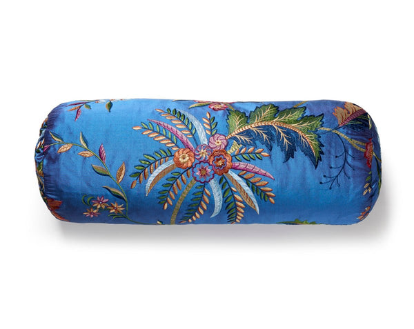 Seraphine Pillow Bolster 21X7 Royal Multi | Scalamandre