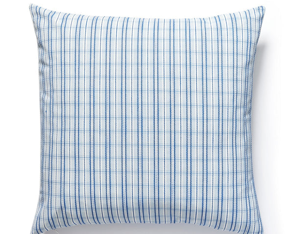 Check Please Outdoor Pillow Square 22X22 Fountain | Scalamandre