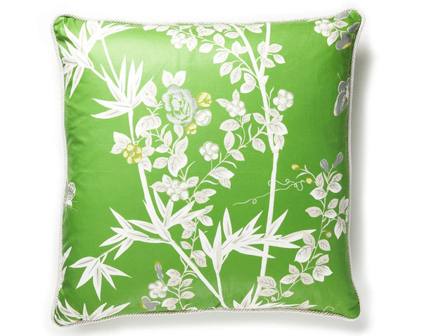 Jardin De Chine Pillow Square 22X22 Jade | Scalamandre