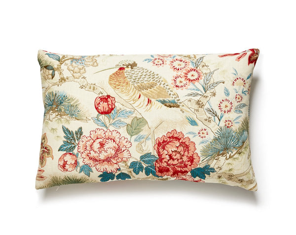 Shenyang Pillow Lumbar 14X22 Sandalwood | Scalamandre