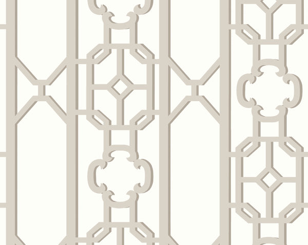 Joanna Fret - Taupe | Scalamandre
