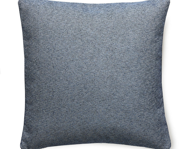 City Tweed Pillow Square 22X22 Evening | Scalamandre