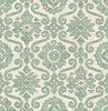 Malibu PS Augustine Contemporary Geometric - Mineral Green | Peel and Stick Removable Wallpaper