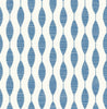 Malibu PS Ditto Contemporary Geometric - French Blue | Peel and Stick Removable Wallpaper