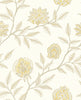Malibu PS Jaclyn Contemporary Floral - Blonde & Sandstone | Peel and Stick Removable Wallpaper
