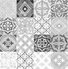 Malibu PS Tilework Contemporary Tile - Greystone | Peel and Stick Removable Wallpaper