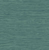 Malibu PS Saybrook Faux Rushcloth Contemporary Grasscloth - Paradise Teal | Peel and Stick Removable Wallpaper