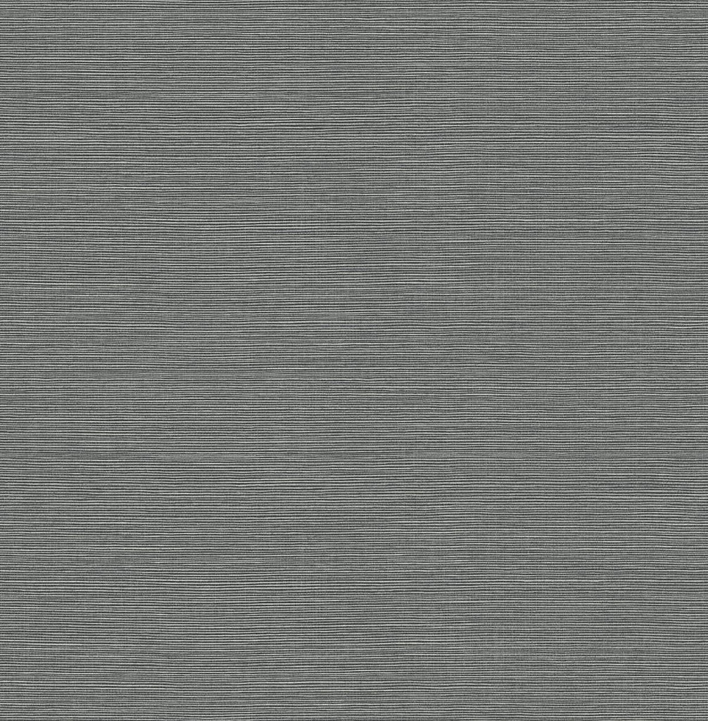 Malibu PS Seaside Faux Sisal Contemporary Grasscloth - Slate Grey | Peel and Stick Removable Wallpaper