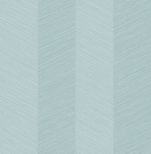Malibu Ps Chevy Hemp Contemporary Grasscloth - Blue Bell | Peel and Stick Removable Wallcovering