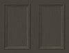 Malibu PS Faux Wood Panel Rustic Wood - Charcoal | Peel and Stick Removable Wallpaper