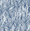 Malibu PS Mod Palm Coastal Botanical - Coastal Blue | Peel and Stick Removable Wallpaper