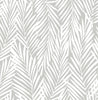 Malibu PS Mod Palm Coastal Botanical - Harbor Grey | Peel and Stick Removable Wallpaper