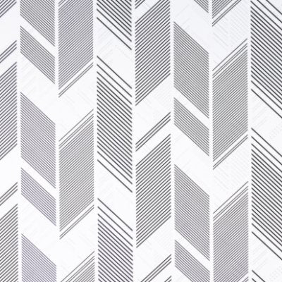 Stuyvesant Tuxedo - White Commercial Wallcovering | Koroseal