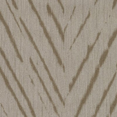 Shibori Chevron Beige Garden Path - Taupe Commercial Wallcovering | Koroseal