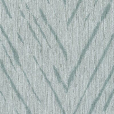 Shibori Chevron Gray Mermaids - Light Blue Commercial Wallcovering | Koroseal