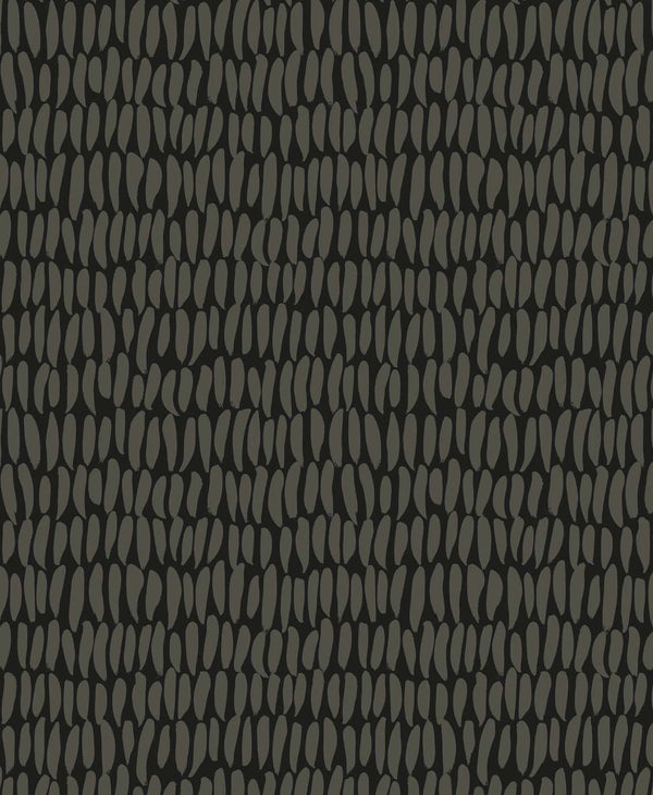 Brushwork Contemporary Abstract - Graphite | Architectural Wallcoverings