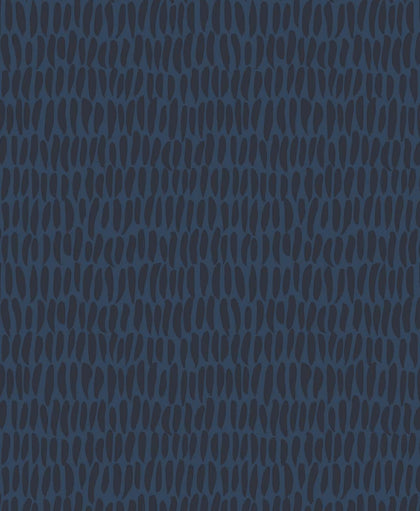 Brushwork Contemporary Abstract - Midnight | Architectural Wallcoverings