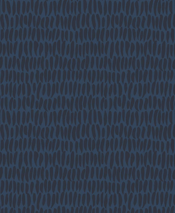 Brushwork Contemporary Abstract - Midnight | Architectural Wallcoverings