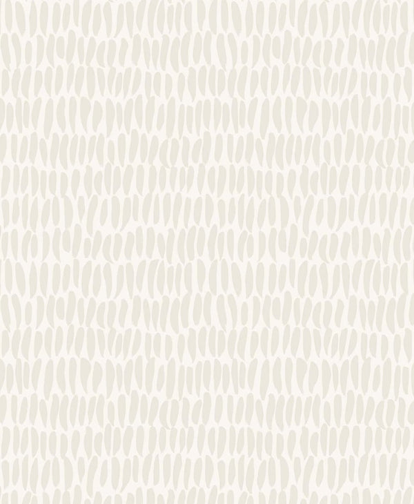 Brushwork Contemporary Abstract - Oat Milk | Architectural Wallcoverings