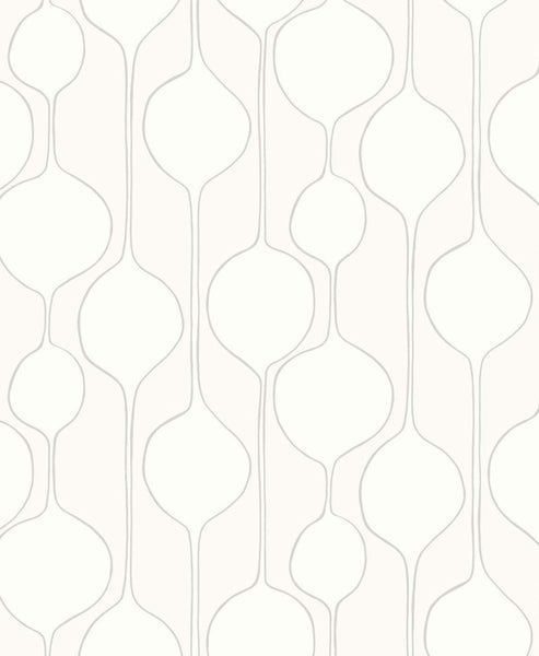 Malibu Minimalist Geometric  Wallpaper - Contemporary Geometric - Egyptian Cotton | Malibu Wallpaper
